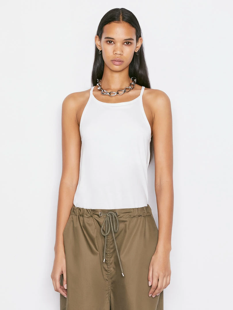 Discount π Frame-denim Le Mid Rise Cami -- Blanc π© Women π 1 Frame-denim Le Mid Rise Cami -- Blanc Women