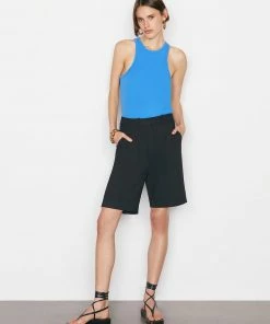 Frame-denim Ringer Tank -- Provence Blue