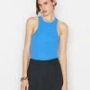 Frame-denim Ringer Tank -- Provence Blue