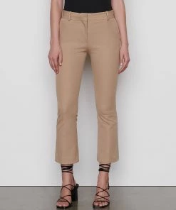 Frame-denim Le Crop Mini Boot Trouser -- Dark Sand Women