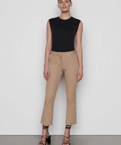 Frame-denim Le Crop Mini Boot Trouser -- Dark Sand Women