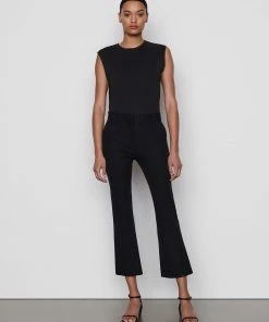Frame-denim Women Le Crop Mini Boot Trouser -- Noir