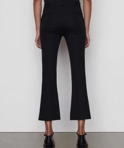Frame-denim Women Le Crop Mini Boot Trouser -- Noir