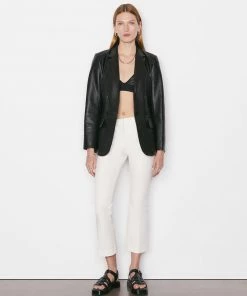 Frame-denim Le Crop Mini Boot Trouser -- Blanc Women