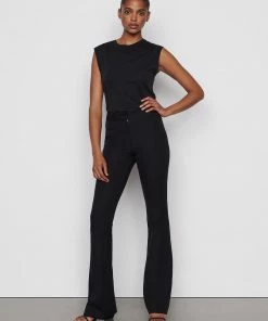 Frame-denim Le High Flare Trouser -- Noir