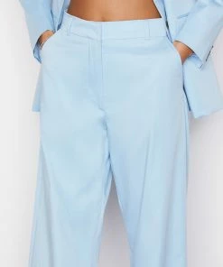 Discount π₯° Frame-denim Relaxed Straight Trouser -- Sky Blue π 10 Frame-denim Relaxed Straight Trouser -- Sky Blue