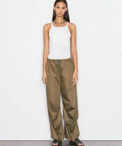Frame-denim Parachute Pant -- Dark Fatigue Women