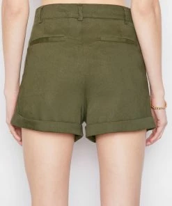 Frame-denim Cuffed Short -- Fatigue