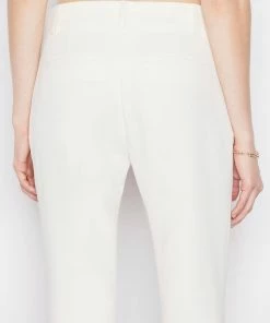 Best deal π Frame-denim Mini Boot Trouser -- Off White 𧨠8 Frame-denim Mini Boot Trouser -- Off White