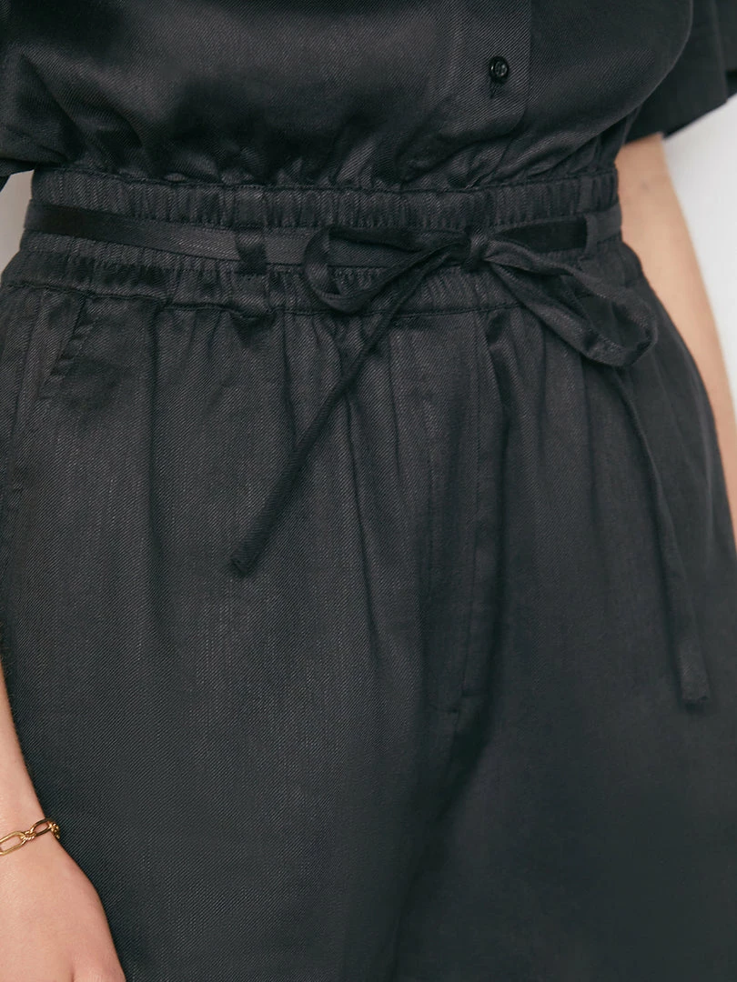 Promo π Frame-denim Patch Pocket Romper -- Noir π© Women β 5 Frame-denim Patch Pocket Romper -- Noir Women