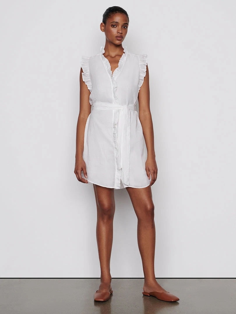 Promo π Frame-denim Lauren π Dress -- Blanc π 1 Frame-denim Lauren Dress -- Blanc