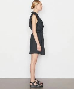 Frame-denim Lauren Dress -- Noir
