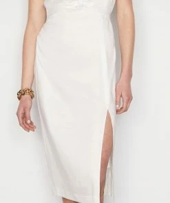 Buy π Frame-denim Sleeveless Twist π Dress -- Off White π© Women π₯ 8 Frame-denim Sleeveless Twist Dress -- Off White Women