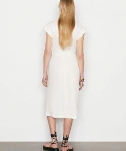 Buy π Frame-denim Sleeveless Twist π Dress -- Off White π© Women π₯ 9 Frame-denim Sleeveless Twist Dress -- Off White Women