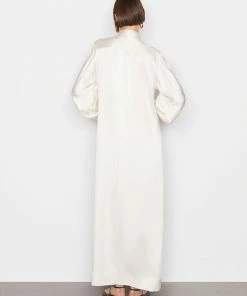 Frame-denim Kaftan Maxi Dress -- Bone