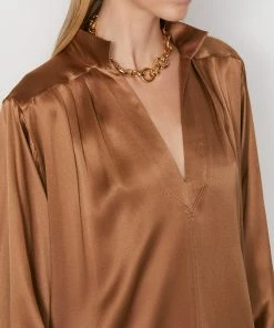 Outlet π Frame-denim Kaftan Maxi π Dress -- Latte π― 13 Frame-denim Kaftan Maxi Dress -- Latte