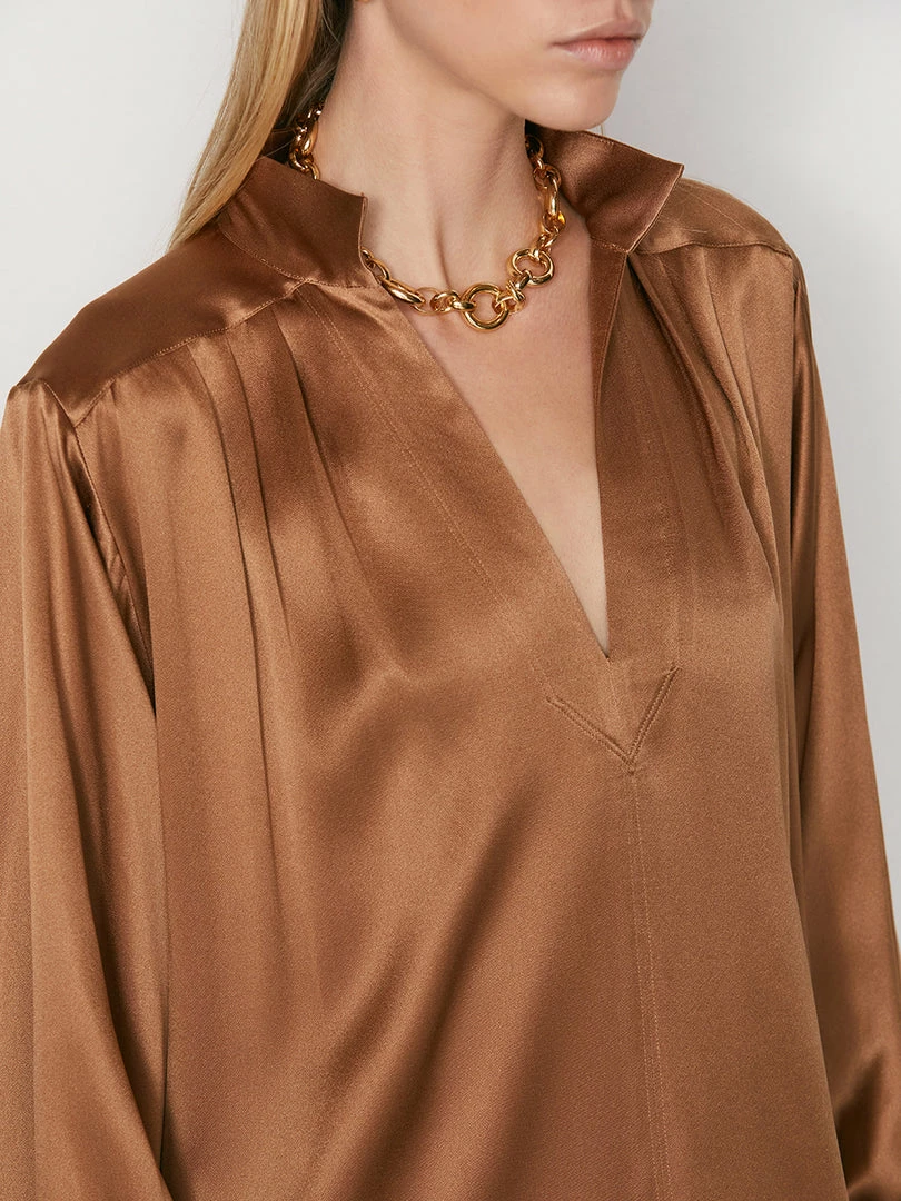 Outlet π Frame-denim Kaftan Maxi π Dress -- Latte π― 6 Frame-denim Kaftan Maxi Dress -- Latte