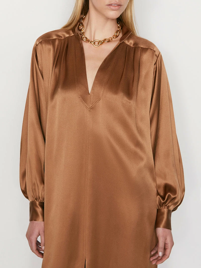 Outlet π Frame-denim Kaftan Maxi π Dress -- Latte π― 7 Frame-denim Kaftan Maxi Dress -- Latte