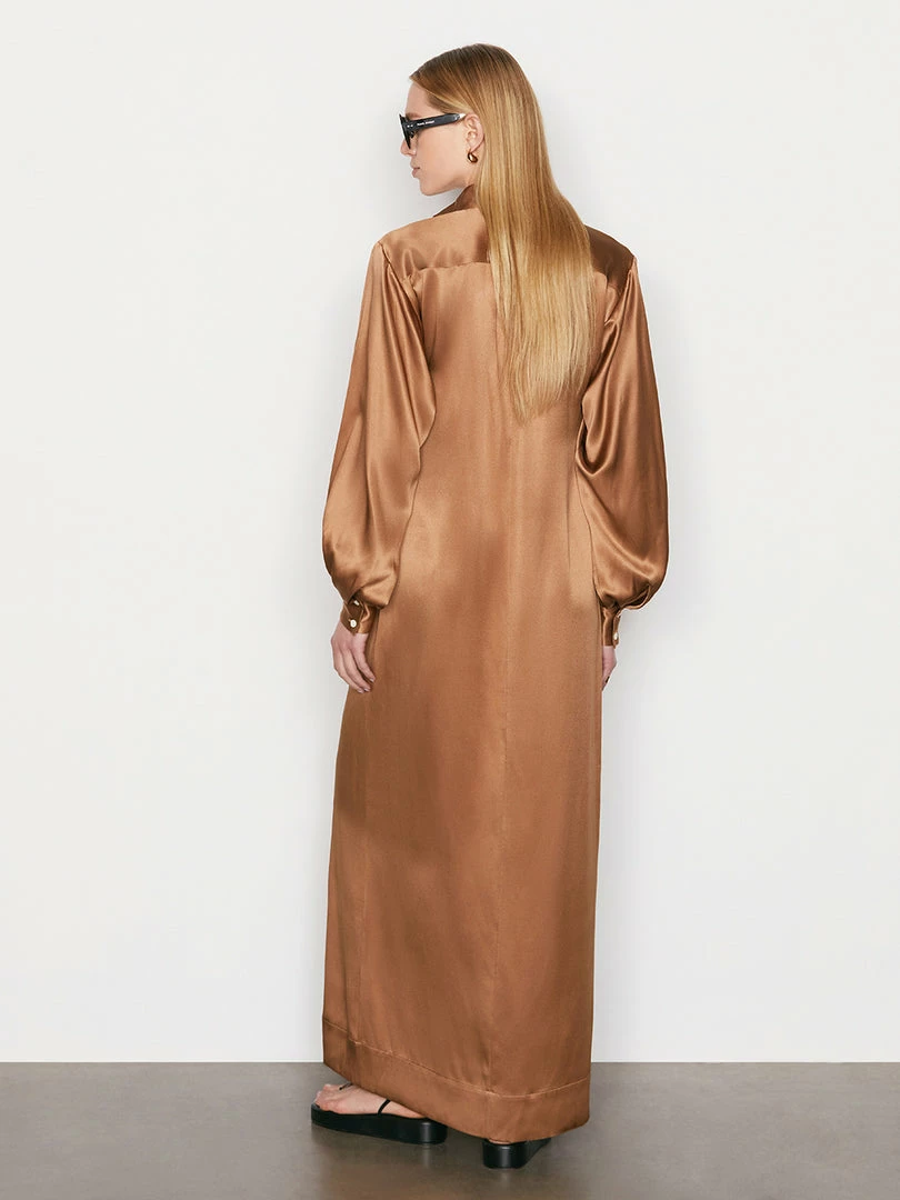 Outlet π Frame-denim Kaftan Maxi π Dress -- Latte π― 8 Frame-denim Kaftan Maxi Dress -- Latte