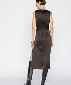 Frame-denim Cinch Front U-Neck Dress -- Americano Women