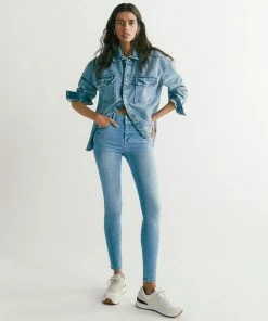 Frame-denim Women Le One Skinny -- Caspio