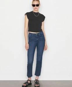 Frame-denim Le High Straight -- Naples