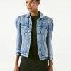 Frame-denim Rosette Sleeve Jacket -- Langton Women
