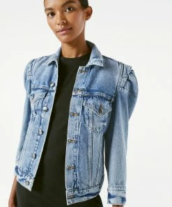 Top 10 β¨ Frame-denim Rosette Sleeve Jacket -- Langton π© Women π 8 Frame-denim Rosette Sleeve Jacket -- Langton Women