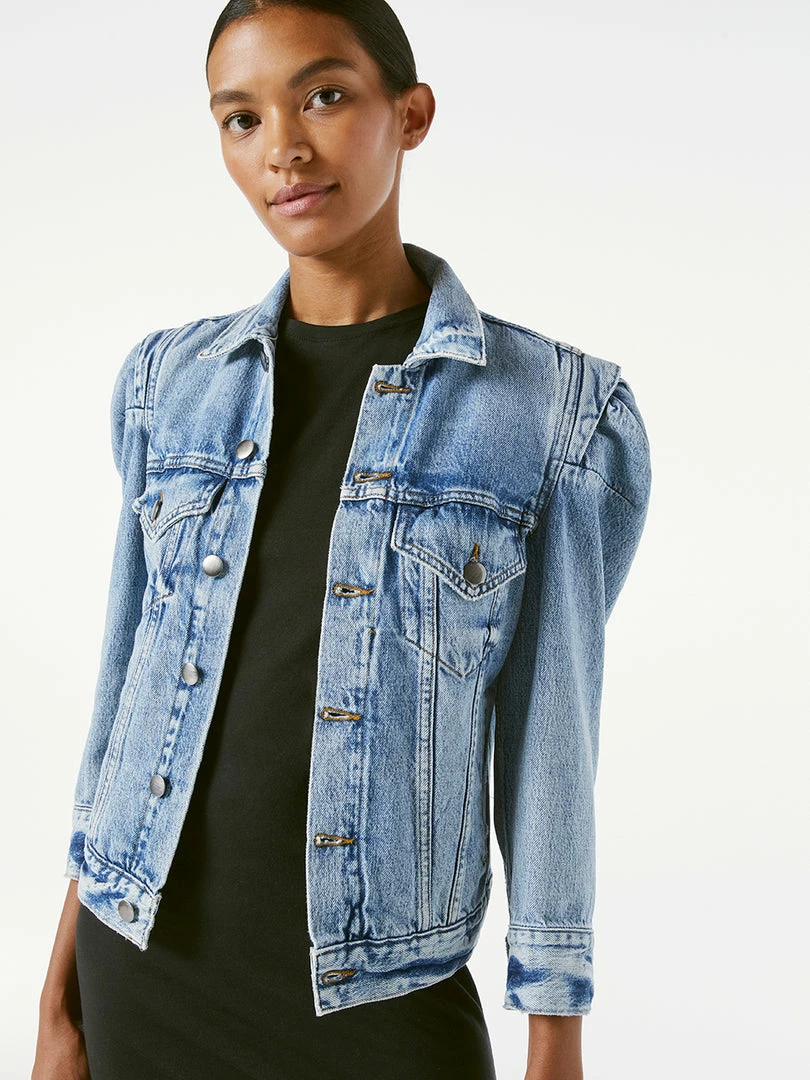 Top 10 β¨ Frame-denim Rosette Sleeve Jacket -- Langton π© Women π 4 Frame-denim Rosette Sleeve Jacket -- Langton Women