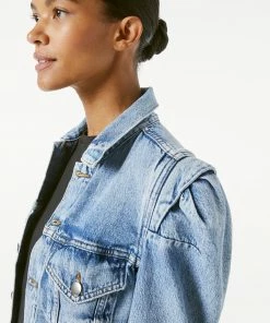 Top 10 β¨ Frame-denim Rosette Sleeve Jacket -- Langton π© Women π 7 Frame-denim Rosette Sleeve Jacket -- Langton Women