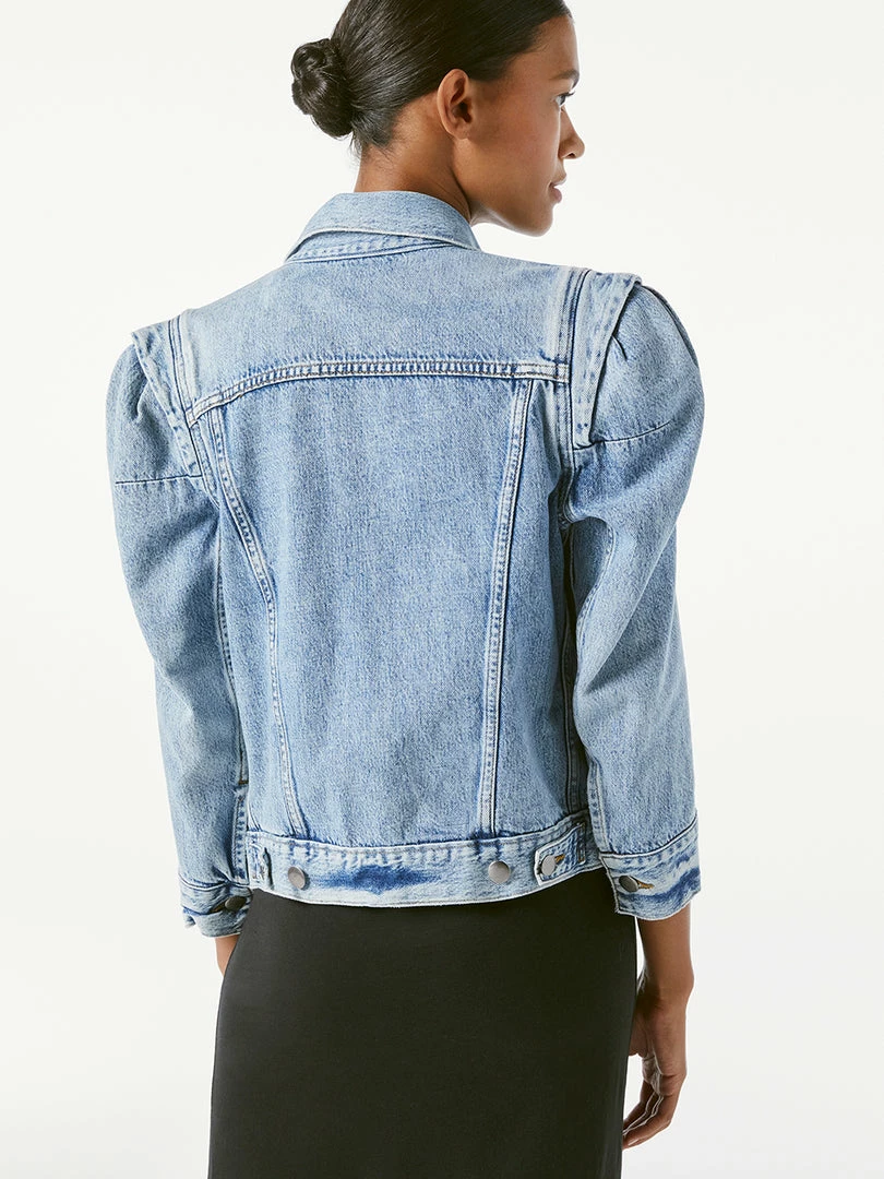 Top 10 β¨ Frame-denim Rosette Sleeve Jacket -- Langton π© Women π 5 Frame-denim Rosette Sleeve Jacket -- Langton Women