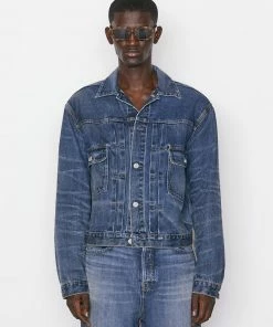 Frame-denim Vintage Trucker Jacket -- Crete